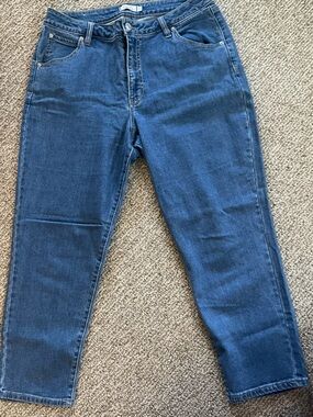 Rue21 Dark Blue Cropped Slim Ankle Jeans